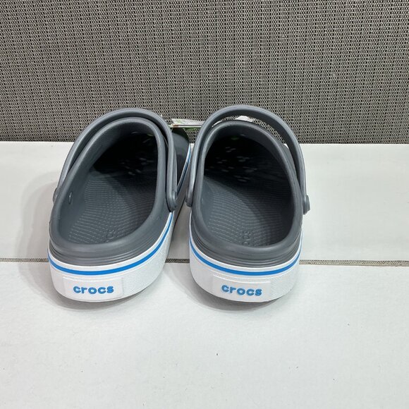 Crocs Unisex Adults Grey Clogs Size M7/W9 With Tags - Picture 3 of 5